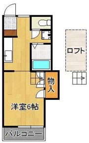 シティベール東折尾の間取り画像