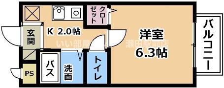 カーサフォルテの間取り画像