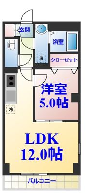 MSパラッゾの間取り画像