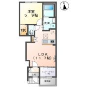 パークハイム富士の間取り画像