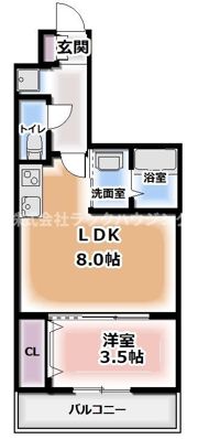 サンフレンドIVの間取り画像