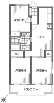 ウィンダム宮前の間取り画像