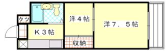 グレース三篠の間取り画像