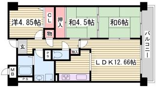 グリーングラス魚崎の間取り画像