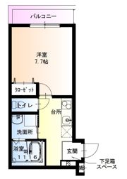 フジパレス野崎Ⅱ番館の間取り画像