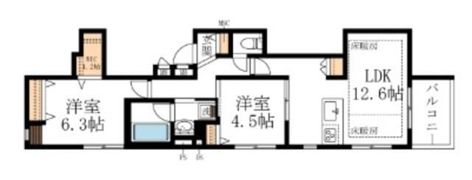 AI・Grandir逗子の間取り画像