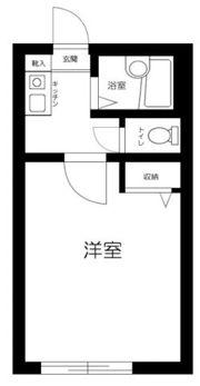 シャンテ赤塚新町の間取り画像
