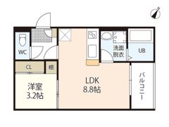 REGALEST廿日市駅南の間取り画像