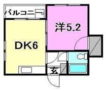 ニュー三番町ハイツの間取り画像