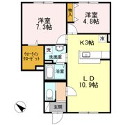 プレジオ1の間取り画像