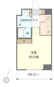 HOPE CITY 秋葉原の間取り画像