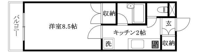 Mコートの間取り画像