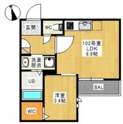 GRANDTIC CINQの間取り画像