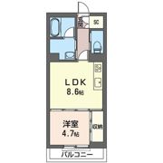 フォンターナ鈴谷の間取り画像