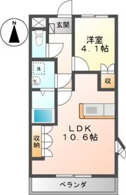 ミューズガーデンの間取り画像