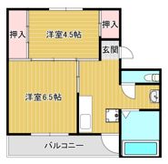 ヴィラナリー豊岡1号棟の間取り画像