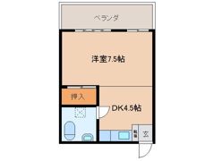 ココアルテKの間取り画像