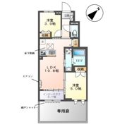 グリーンヒルⅡの間取り画像
