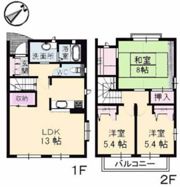 グランバリエ己斐 B棟の間取り画像