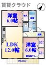 ロイヤル・スクエアBの間取り画像