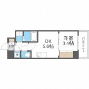 セレニテ新大阪カルムの間取り画像