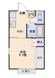 コーポやわらぎの間取り画像