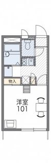 レオパレスヴァンベールⅡの間取り画像