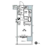 パークキューブ板橋本町の間取り画像