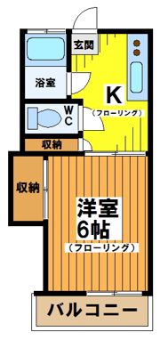 三星アパートの間取り画像