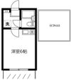 アクール鶴瀬の間取り画像