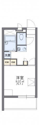 レオパレスシャルロットの間取り画像