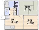 パナハイツ芳泉A棟の間取り画像