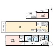 エクセラン旭町の間取り画像