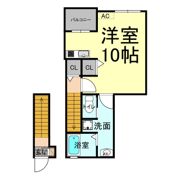 アシンプトートA棟の間取り画像