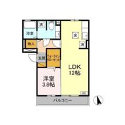 ヴィルヌーブの間取り画像