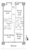 レーベンハイム朝霞ヒルズの間取り画像