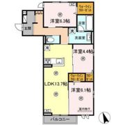 Southern Gionの間取り画像