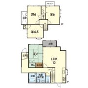 大津町大津K戸建の間取り画像
