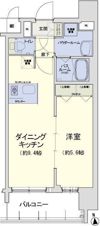 スワンズシティ梅田ウエストの間取り画像