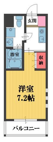 P’sプレイス東仲町の間取り画像