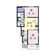 ワイズ ガーデン Ⅱの間取り画像