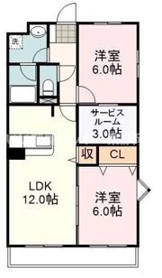 ヴェルドミールの間取り画像