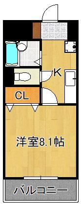 アーバンハイツ南台の間取り画像