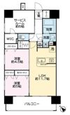 ブリシア横浜石川町の間取り画像