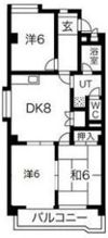 サンライズマンションの間取り画像