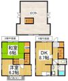 水谷東2丁目戸建の間取り画像