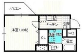 スプリーム月島2の間取り画像