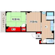 しゅんせいハイツⅢの間取り画像