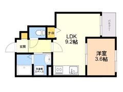 仮称）筑紫野市針摺南2丁目C新築APの間取り画像