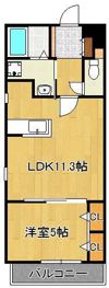 シャンテ・フルールの間取り画像